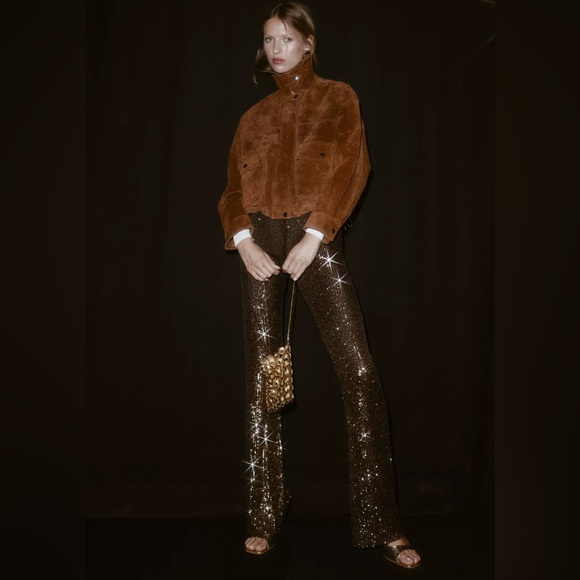 ZARA METAL APPLIQUÉ BUCKET BAG - Picture 11 of 17